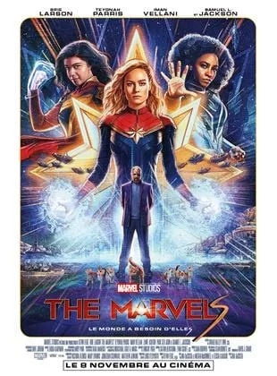 Affiche du film The Marvels