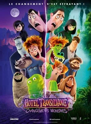 Affiche du film Hôtel Transylvanie : changements monstres