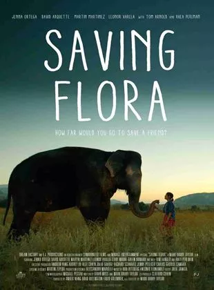 Affiche du film Sauvez Flora l'éléphant