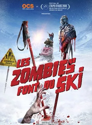 Affiche du film Les Zombies font du ski