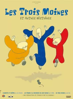 Affiche du film Contes chinois 1 : Les trois moines et autres histoires - Court Métrage