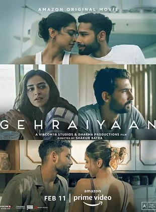 Affiche du film Gehraiyaan