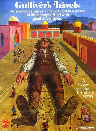 Affiche du film Le Merveilleux Voyage de Gulliver