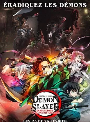 Affiche du film Demon Slayer : Kimetsu no Yaiba - En route pour le village des forgerons