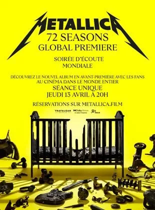 Affiche du film Metallica: 72 Seasons - Global Premiere