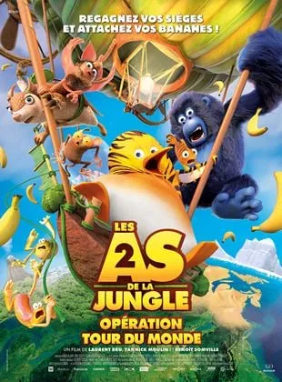 Affiche du film Les as de la jungle 2 - Opération tour du monde