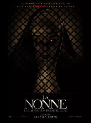 Affiche du film La Nonne : La Malédiction de Sainte Lucie