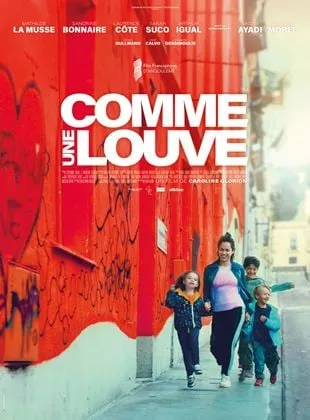 Affiche du film Comme une louve Affiche du film Comme une louve