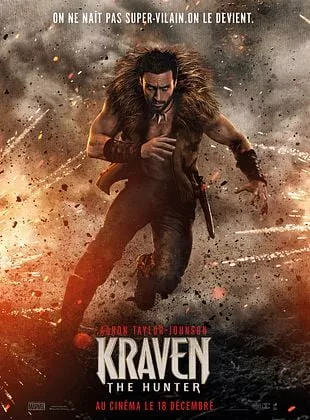 Affiche du film Kraven The Hunter Affiche du film Kraven The Hunter