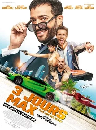 Affiche du film 3 jours max Affiche du film 3 jours max