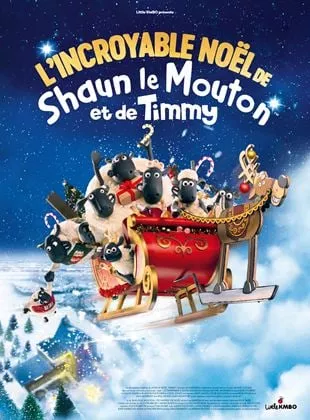 Affiche du film L'Incroyable Noël de Shaun le mouton