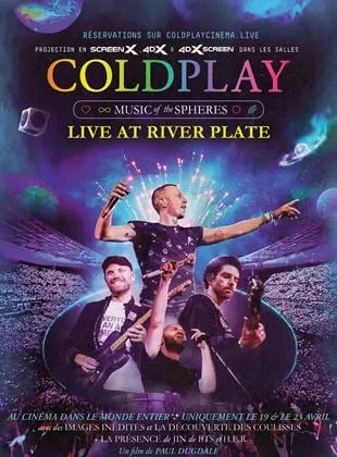 Affiche du film Coldplay - Live At River Plate