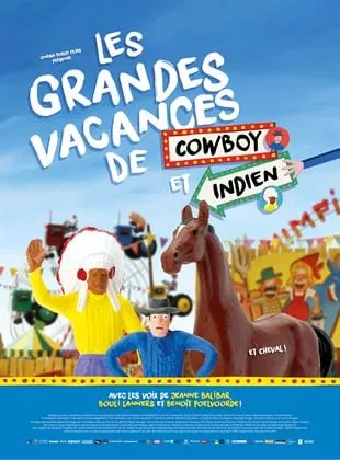 Affiche du film Les Grandes vacances de cowboy et indien