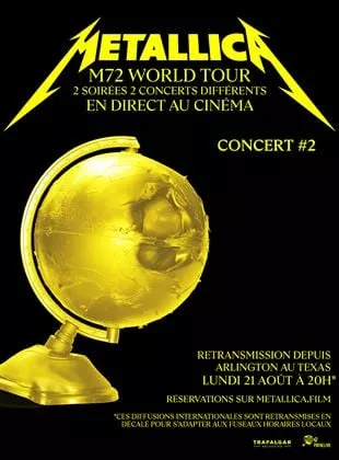 Affiche du film Metallica M72 World Tour - Concert #2