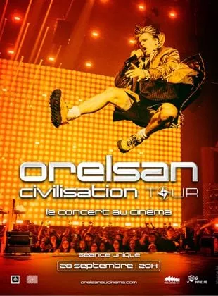 Affiche du film Orelsan Civilisation Tour au cinéma