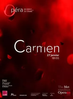 Affiche du film Carmen (Metropolitan Opera)