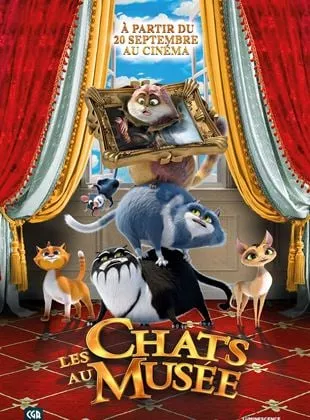Affiche du film Les chats au musée