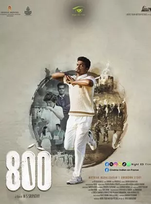 Affiche du film 800 - le film