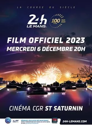 Affiche du film Film officiel : 24 Heures du Mans 2023