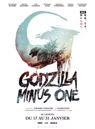 Affiche du film Godzilla Minus One