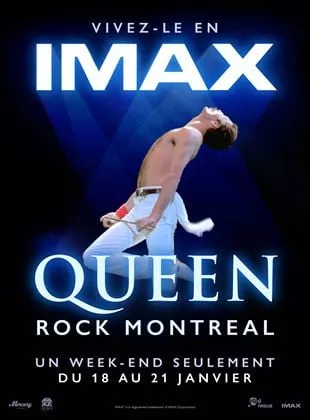 Affiche du film Queen Rock Montreal