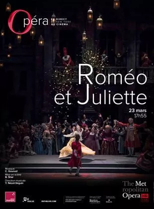 Affiche du film Roméo et Juliette (Metropolitan Opera )