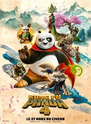 Affiche du film Kung Fu Panda 4