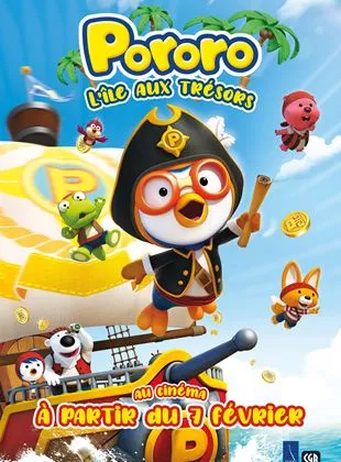 Affiche du film Pororo, l'île aux trésors