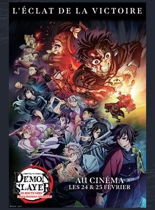 Affiche du film Demon Slayer: Kimetsu No Yaiba - En route vers l'entraînement des piliers