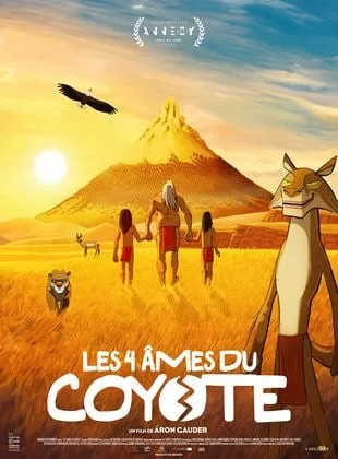 Affiche du film Les 4 âmes du coyote - Film 2023
