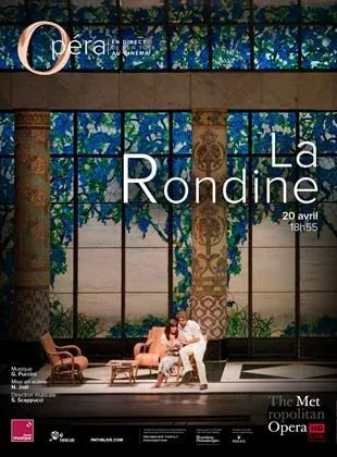 Affiche du film La Rondine (Metropolitan Opera)