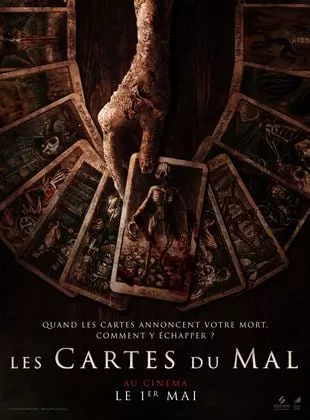 Affiche du film Les Cartes du mal Affiche du film Les Cartes du mal