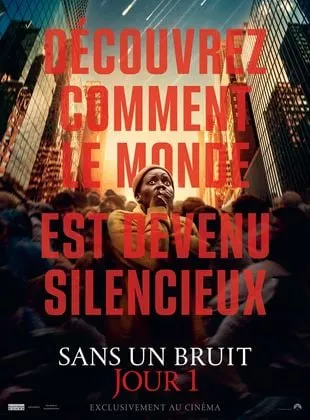 Affiche du film Sans un bruit: jour 1