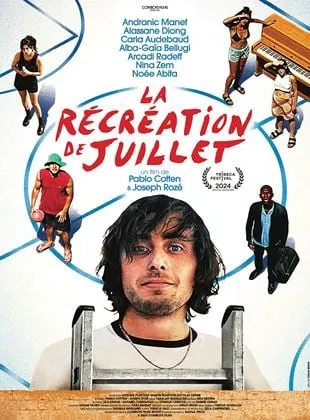 Affiche du film La Récréation de juillet - Film 2024