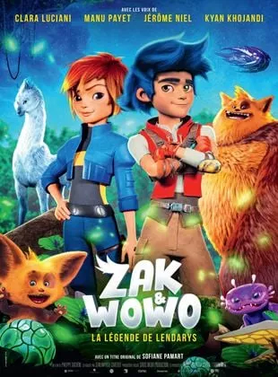 Affiche du film Zak & Wowo, la légende de Lendarys