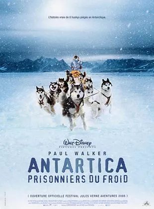 Affiche du film Antartica, prisonniers du froid