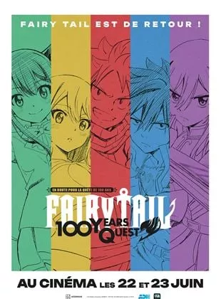 Affiche du film Fairy Tail 100 Years Quest : En route pour la quête de 100 ans