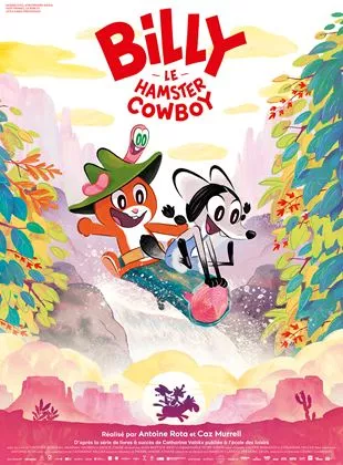 Affiche du film Billy le hamster cowboy