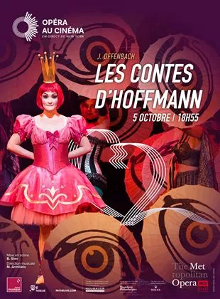 Affiche du film The Metropolitan Opera: Les Contes d'Hoffmann
