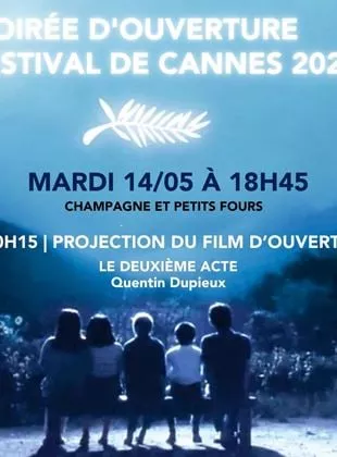 Affiche du film Cérémonie d'ouverture Cannes 2024
