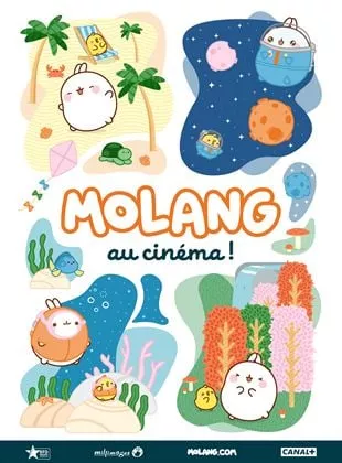 Affiche du film Molang au cinéma !