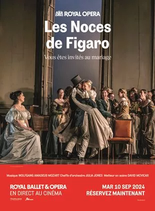 Affiche du film Les Noces de Figaro (The Royal Opera)