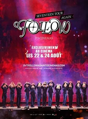 Affiche du film Seventeen tour 'Follow' Again to Cinemas