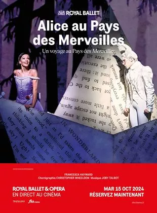 Affiche du film Alice au pays des Merveilles (The Royal Ballet)