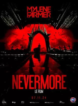 Affiche du film Mylène Farmer - Nevermore - Le Film