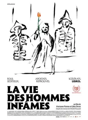 Affiche du film La Vie des hommes infâmes