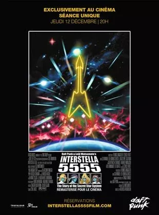 Affiche du film Daft Punk & Leiji Matsumoto's Interstella 5555: The 5tory of the 5ecret 5tar 5ystem