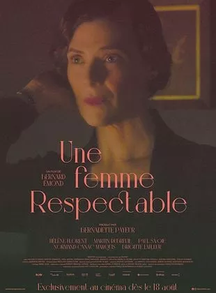Affiche du film Une Femme Respectable