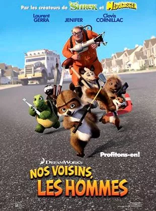 Affiche du film Nos voisins, les hommes