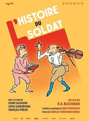 Affiche du film L'Histoire du soldat